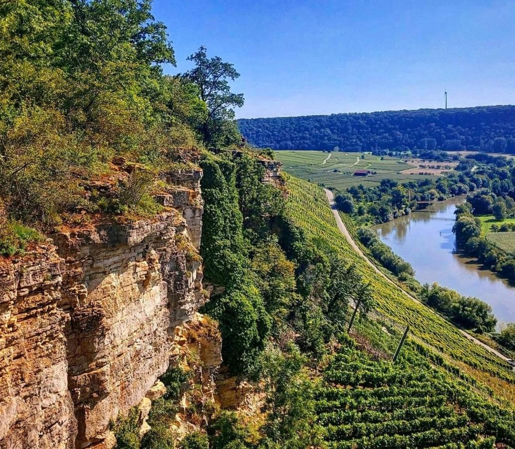 Pension Am Rathaus, 24H Check-In Mundelsheim Екстериор снимка